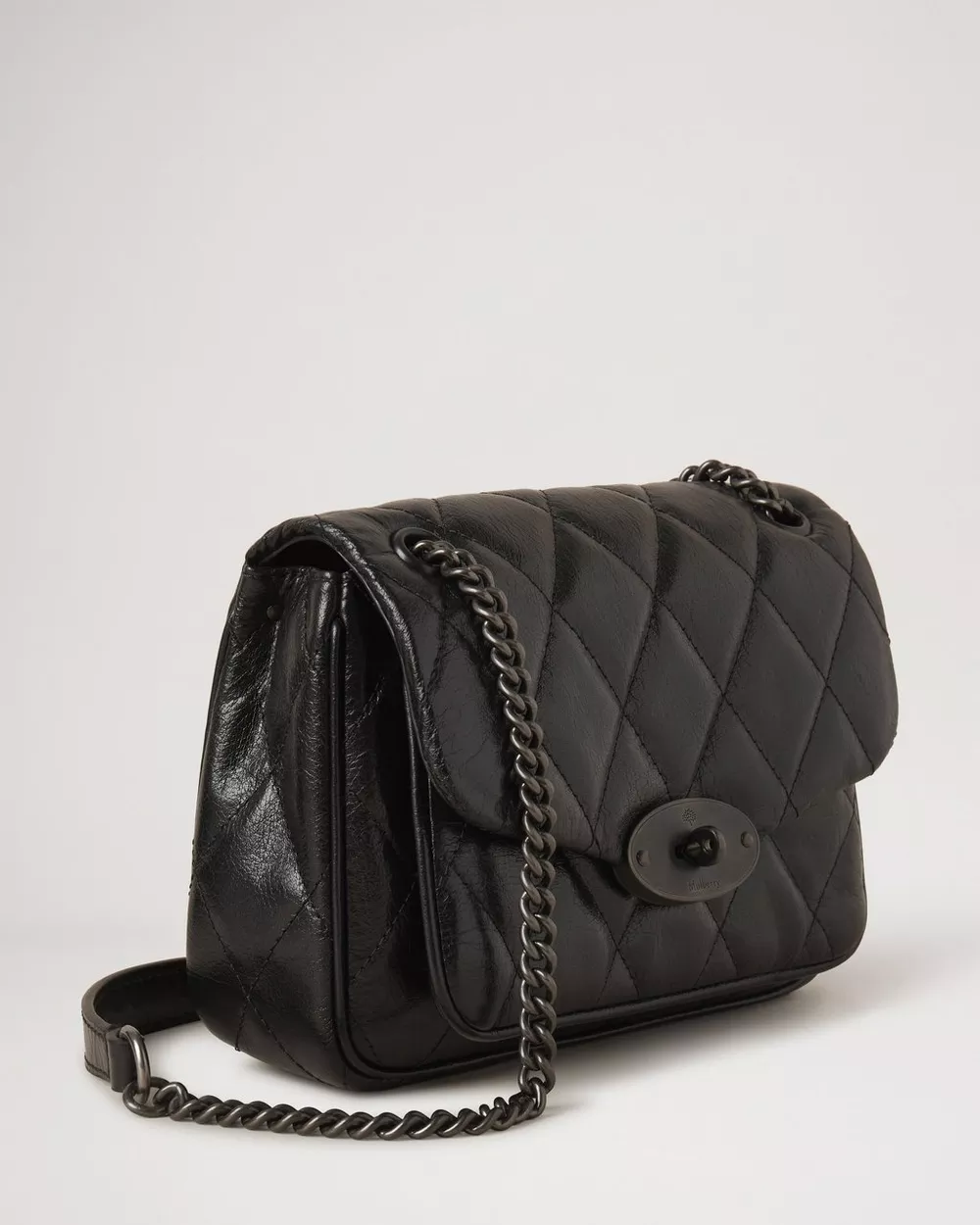 Let enkelt gang september Mini Darley Shoulder Bag Quilt Shiny Cal - Mulberry – MaX Boutique